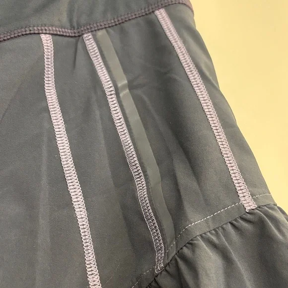 Athleta Black Skirt Tennis running pickleball 2 - Picture 4 of 6